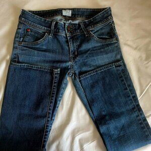 Womens Dark blue Hudson jeans like new 28 pants skinny
